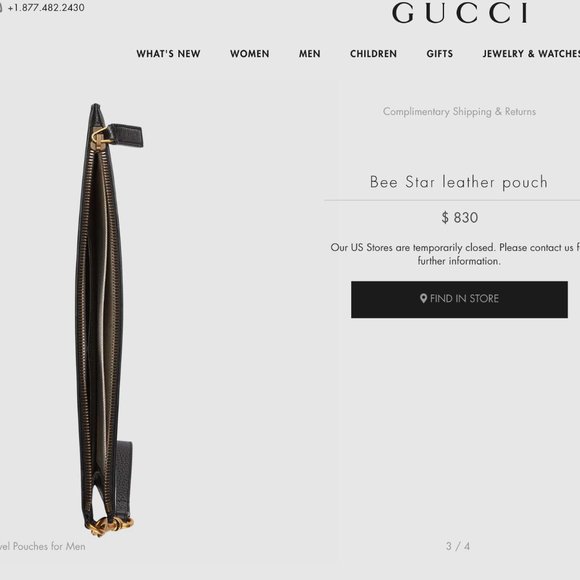 Gucci Bee Start Clutch - Picture 6 of 6